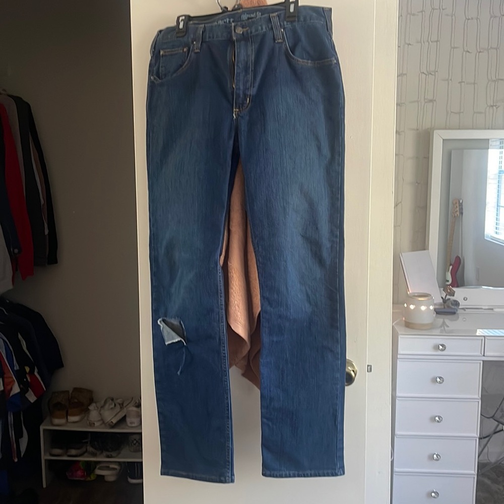 Carhartt men’s jeans 36x34 relaxed fit